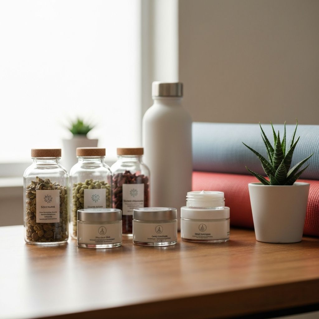 Wellness and skincare products